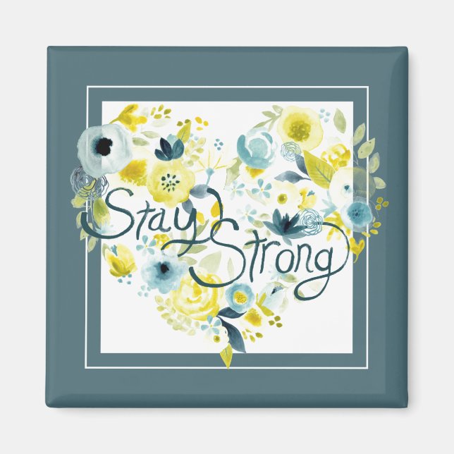 Imán Floral I (Frente)