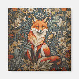 Imán Floral inspirada por Fox William Morris