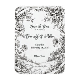 Imán Floral rústica elaborada