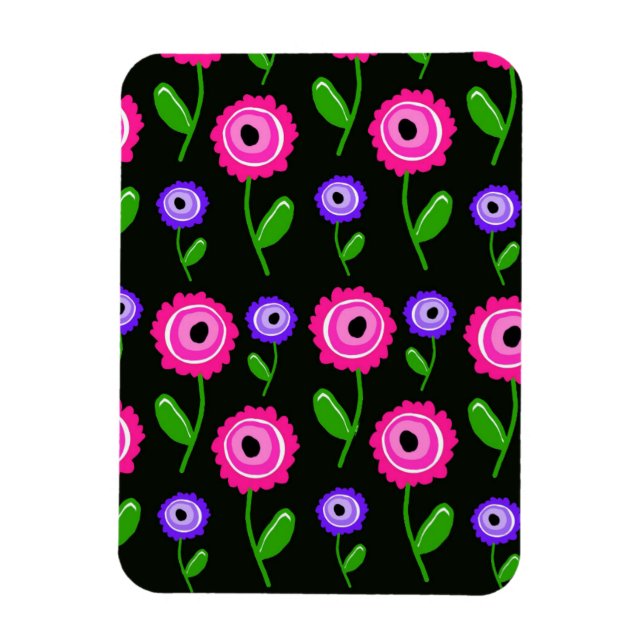 Imán Florales jóvenes (Vertical)