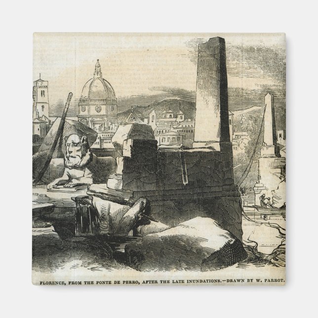 Imán Florencia, del Ponte de Perro (Frente)