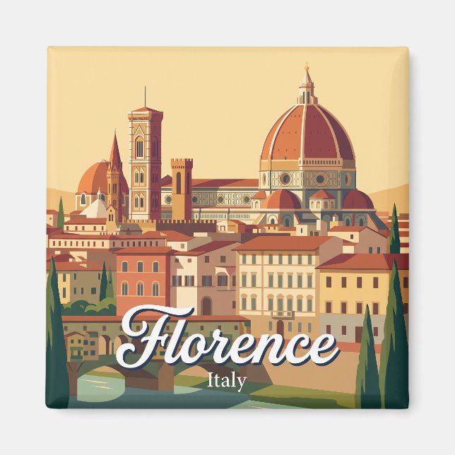 Imán Florencia, Italia (Frente)