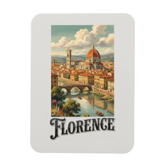 Imán Florencia Italia Viajes Antiguos