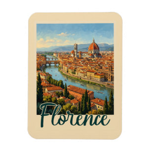 Imán Florencia Italia Viajes Vintage