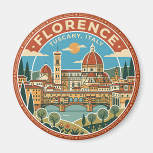 Imán Florencia vintage Italia