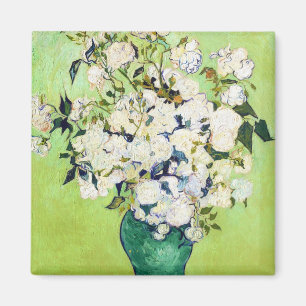 Imán Florero con la pintura de Vincent van Gogh de los
