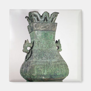 Imán Florero ritual de "Hu", dinasta de Chou