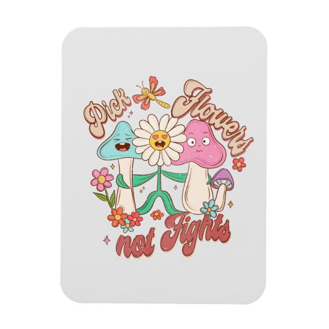 Imán Flores Accionistas, No Peleas - Flores Cuestas Y V (Vertical)