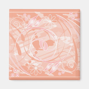 Imán flores coralinas