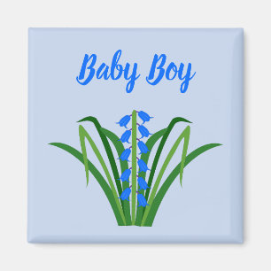 Imán Flores de Bluebell Niño Niño Personalizadas Primav