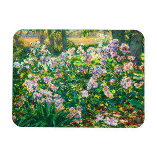 Imán Flores de bonito de época ilustracion de flores de