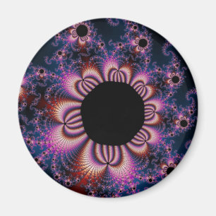 Imán Flores de cactus - fractal