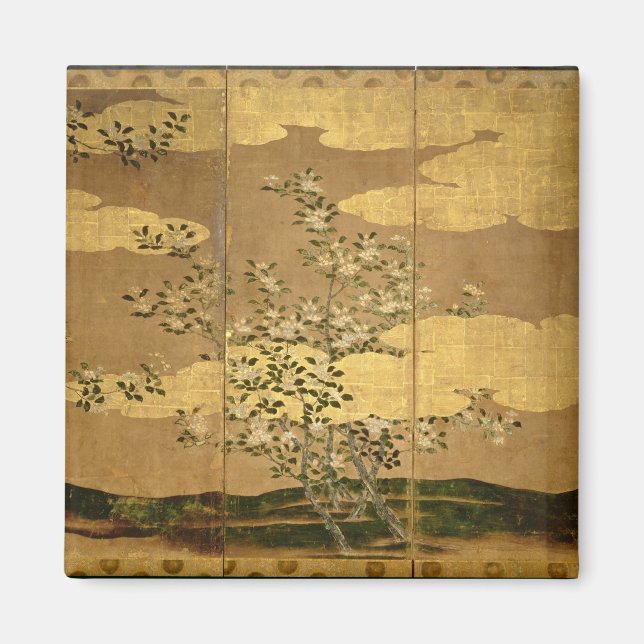 Imán Flores de Camellias (Frente)