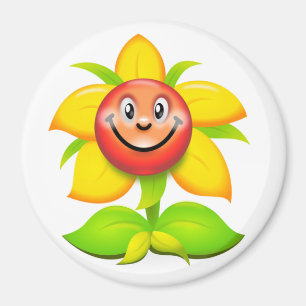 IMÁN FLORES DE CARA