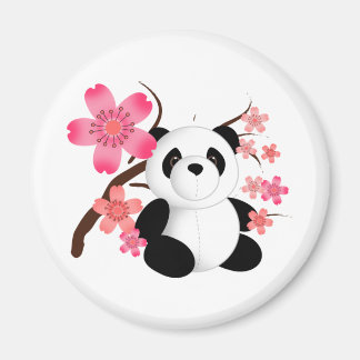 Imán Flores de cerezo Panda