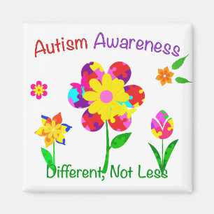Imán Flores de conciencia del autismo