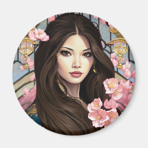 Imán Flores de elegancia