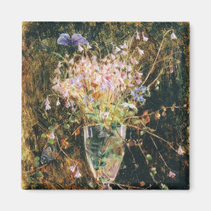 Imán Flores de época azul Maria Wiik Linnea Borealis