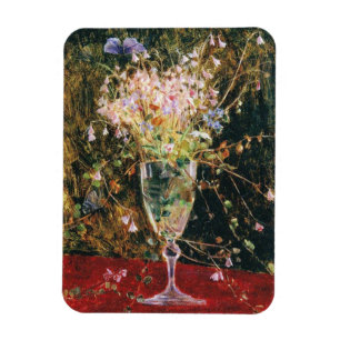 Imán Flores de época azul Maria Wiik Linnea Borealis