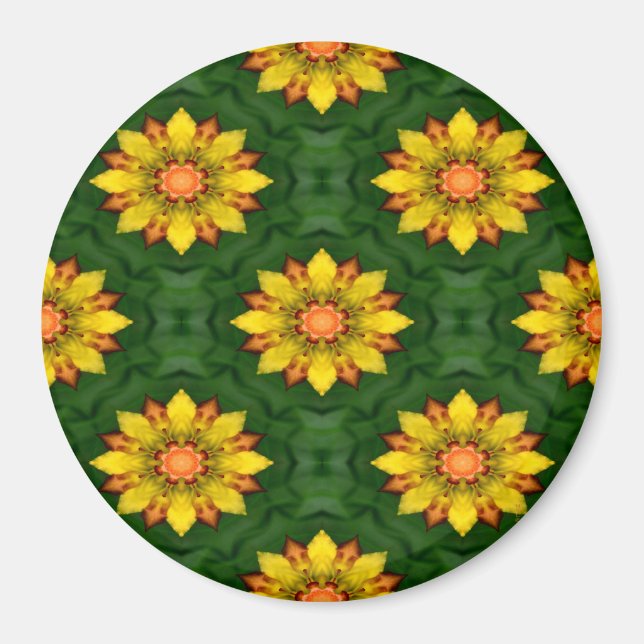 Imán Flores de estrellas... (Frente)