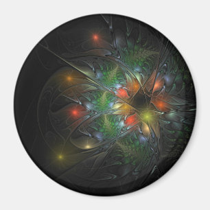 Imán Flores de fantasía fractal blandas y tendientes