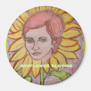 Imán Flores de girasol