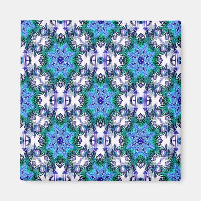 Imán Flores de hielo..... (Frente)