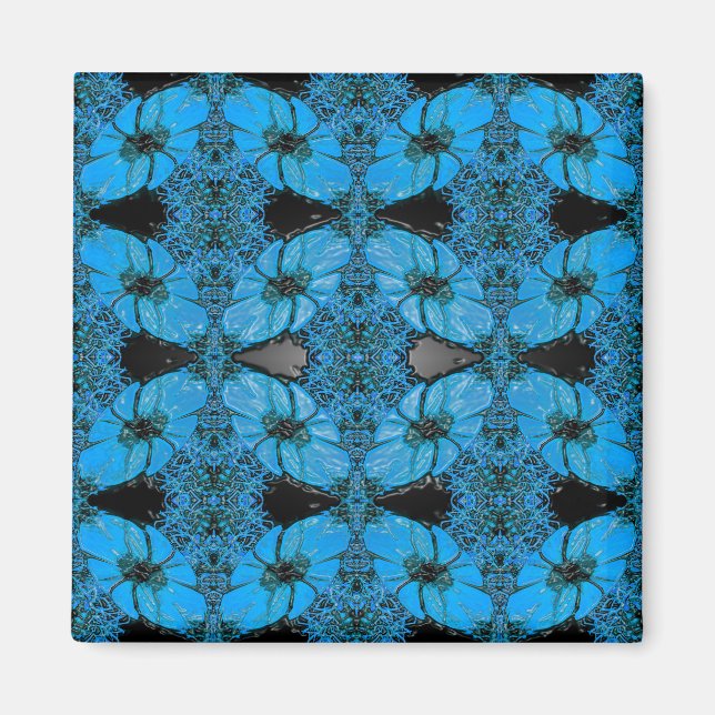 Imán Flores de invierno...... (Frente)