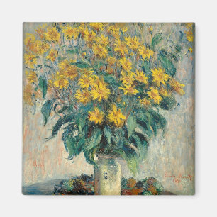 Imán Flores de la alcachofa de Jerusalén, 1880 (aceite