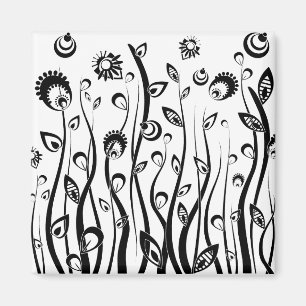 Imán flores de la fantasía