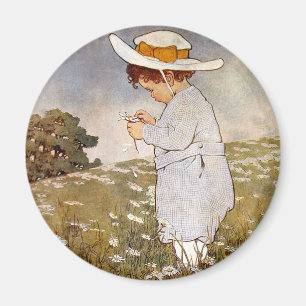 Imán Flores de las mareas antiguas para picar niños