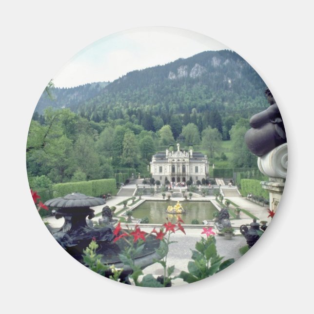 Imán Flores de Linderhof White Castle (Frente)