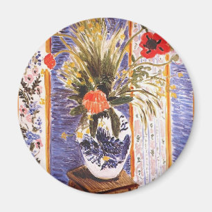 Imán Flores de matisse en un bol