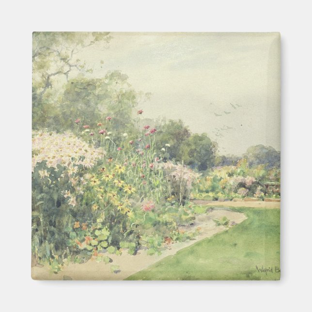 Imán Flores de Octubre (Frente)