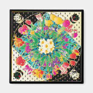 Imán Flores de primavera