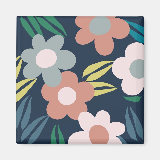 Imán Flores de primavera (Frente)