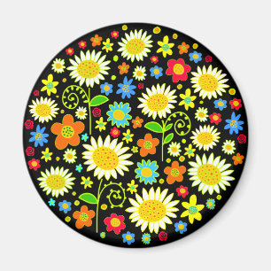 Imán Flores de primavera