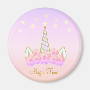 Imán Flores de Unicornio & Estrellas Magneto Mágico