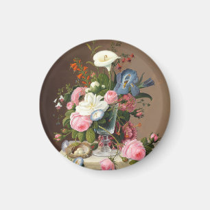 Imán Flores de verano tempranas, Severin Roesen