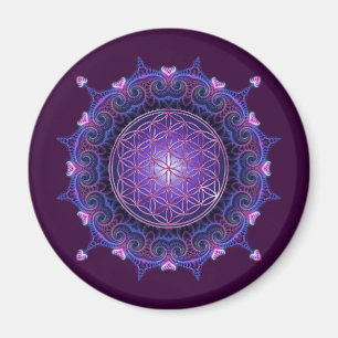 Imán FLORES DE VIDA / Blume des Lebens - Mandala I