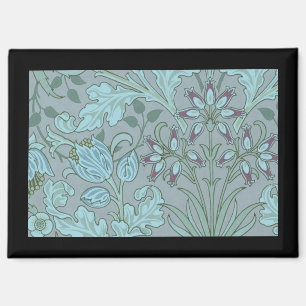 Imán Flores Decorativas de Azul Pastel