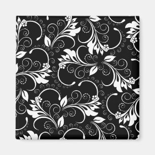 Imán flores del vintage