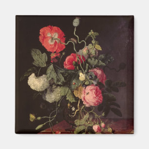 Imán Flores en un florero de cristal, 1667