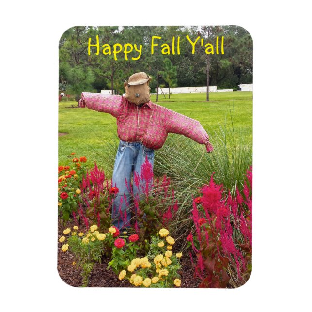 Imán Flores espantapájaros y caídas en Bok Tower Garden (Vertical)