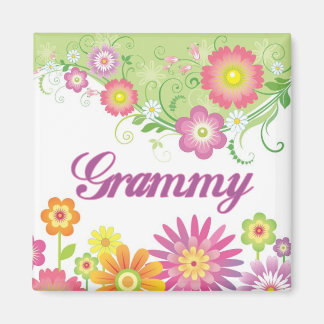 Imán Flores glamorosas Grammy