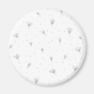 Imán Flores Lilac