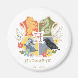 Imán Flores Mágicas Escudo de HOGWARTS™