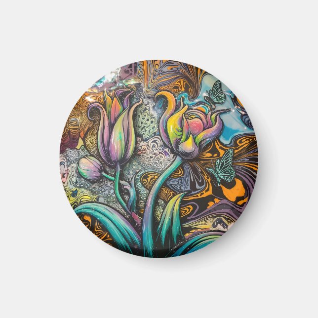 Imán Flores Mandala (Frente)