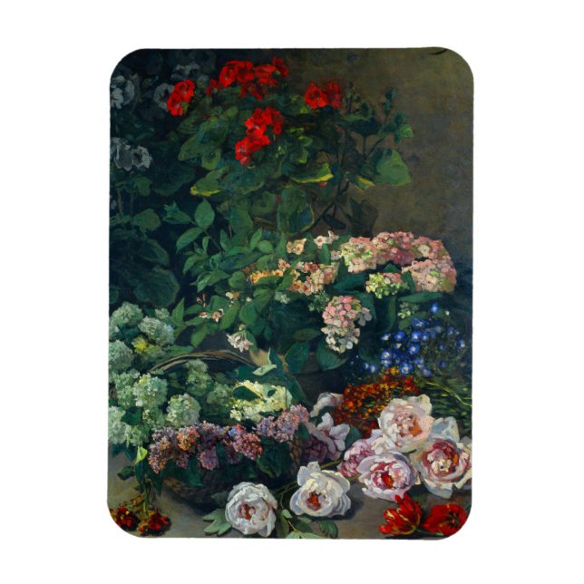 Imán Flores Monet Spring (Vertical)