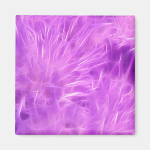 Imán Flores moradas transformadas